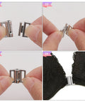 Alloy Bikini Clips, Bra Clasp Replacement Part, Lingerie Front Closure, Platinum Alloy Bikini Clips, Bra Clasp Replacement Part, Lingerie Front Closure, Platinum