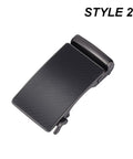 STYLE 2 Alloy DIY Adjustable Automatic Buckle, for Men's Belt Head Accessories, 82x40.5x18.5mm Alloy DIY Adjustable Automatic Buckle, for Men's Belt Head Accessories, 82x40.5x18.5mm