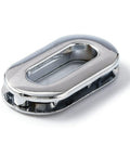PLATINUM Alloy Eyelet Grommets for Bags – Screw-in Oval Handle Connector Rings, Purse Accessories, 29x15.5x5mm Alloy Eyelet Grommets for Bags – Screw-in Oval Handle Connector Rings, Purse Accessories, 29x15.5x5mm