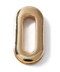 LIGHT GOLD Alloy Eyelet Grommets for Bags – Screw-in Oval Handle Connector Rings, Purse Accessories, 29x15.5x5mm Alloy Eyelet Grommets for Bags – Screw-in Oval Handle Connector Rings, Purse Accessories, 29x15.5x5mm