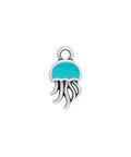 Alloy Jellyfish Pendant Charm 7x14mm Alloy Jellyfish Pendant Charm 7x14mm