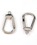 Alloy Lobster Claw Clasps, Bag Accessories, Platinum, 42x23x5mm Alloy Lobster Claw Clasps, Bag Accessories, Platinum, 42x23x5mm