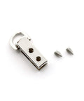 PLATINUM Alloy Metal Buckles – Rectangle D-Ring Hooks for Handbag Straps & Tassel Clips, Side Hanging Connector, 2.6 cm Alloy Metal Buckles – Rectangle D-Ring Hooks for Handbag Straps & Tassel Clips, Side Hanging Connector, 2.6 cm