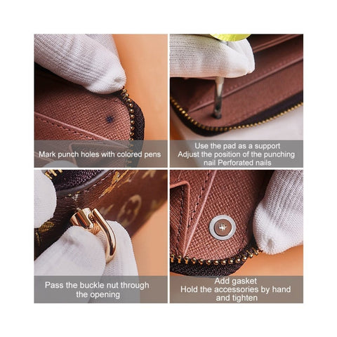 Alloy Pull Ring Rivets Screw Back Studs, with Split Rings, for Phone Case DIY Alloy Pull Ring Rivets Screw Back Studs, with Split Rings, for Phone Case DIY