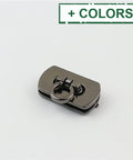 Alloy Purse Locks – Rectangle Latches for DIY Bag Making, 25×17mm Alloy Purse Locks – Rectangle Latches for DIY Bag Making, 25×17mm