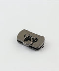 GUN METAL Alloy Purse Locks – Rectangle Latches for DIY Bag Making, 25×17mm Alloy Purse Locks – Rectangle Latches for DIY Bag Making, 25×17mm