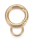 Alloy Spring Gate Ring, with Loop, Circle Key Rings, for Handbag Ornaments, 33x24x3.5mm Alloy Spring Gate Ring, with Loop, Circle Key Rings, for Handbag Ornaments, 33x24x3.5mm