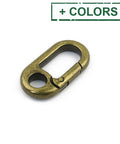 Alloy Spring Gate Rings – Oval Shape Alloy Spring Gate Rings – Oval Shape