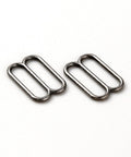 Alloy Strap Adjustment Buckles, Bra Slider Hoop, Gunmetal, 14x9.5x1mm Alloy Strap Adjustment Buckles, Bra Slider Hoop, Gunmetal, 14x9.5x1mm