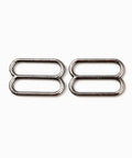 Alloy Strap Adjustment Buckles, Bra Slider Hoop, Gunmetal, 14x9.5x1mm Alloy Strap Adjustment Buckles, Bra Slider Hoop, Gunmetal, 14x9.5x1mm
