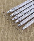 Aluminum Alloy Sludge Pottery Clay Scraper Set, for DIY Ceramic & Pottery Crafts Aluminum Alloy Sludge Pottery Clay Scraper Set, for DIY Ceramic & Pottery Crafts