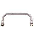 9.3x20x2.05cm Aluminum Bag Handle, Purse Frame, Silver Aluminum Bag Handle, Purse Frame, Silver