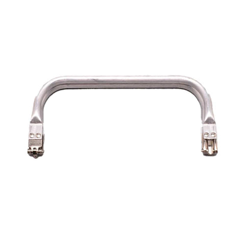 9.3x20x2.05cm Aluminum Bag Handle, Purse Frame, Silver Aluminum Bag Handle, Purse Frame, Silver