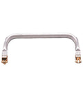 9x22x2cm Aluminum Bag Handle, Purse Frame, Silver Aluminum Bag Handle, Purse Frame, Silver