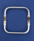 Aluminum Bag Handle, Purse Frame, Silver, 162x88mm Aluminum Bag Handle, Purse Frame, Silver, 162x88mm