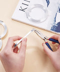 Aluminum Craft & Jewelry Wire, Flat, Silver Size: 5mm Aluminum Wire, Flat, Silver Size: about 5mm wide, 1mm thick; about 10m/roll