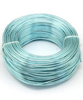 PALE TURQOUISE Aluminum Wire, Flexible Craft Wire, 1.5mm (15 Gauge); 100m/500g Aluminum Wire, Flexible Craft Wire, 1.5mm (15 Gauge); 100m/500g