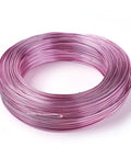 HOT PINK Aluminum Wire, Flexible Craft Wire, 1.5mm (15 Gauge); 100m/500g Aluminum Wire, Flexible Craft Wire, 1.5mm (15 Gauge); 100m/500g