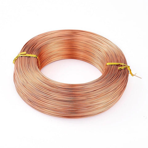 SANDY BROWN Aluminum Wire, Flexible Craft Wire, 1.5mm (15 Gauge); 100m/500g Aluminum Wire, Flexible Craft Wire, 1.5mm (15 Gauge); 100m/500g