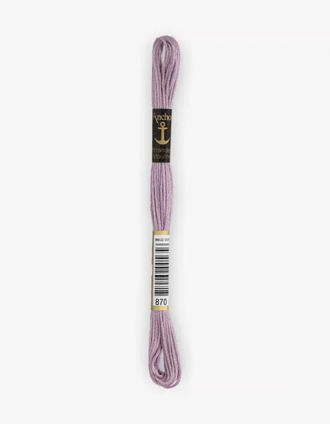00870 Anchor Stranded Cotton Embroidery Thread – 8m Skein Anchor Stranded Cotton Embroidery Thread – 8m Skein | BalzarCrafts