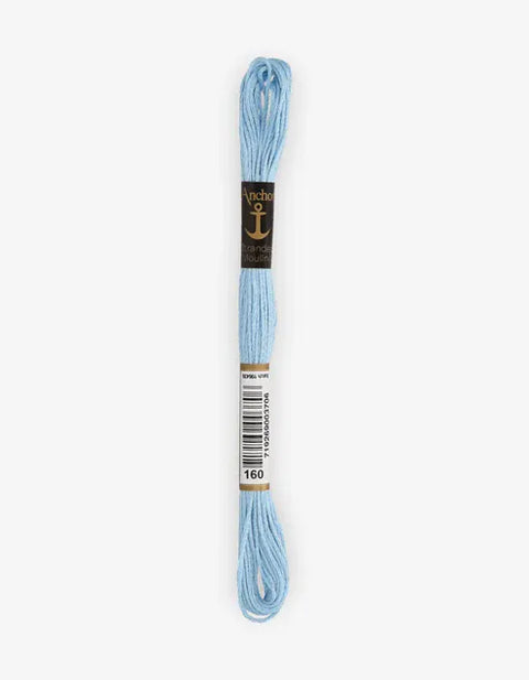 00160 Anchor Stranded Cotton Embroidery Thread – 8m Skein Anchor Stranded Cotton Embroidery Thread – 8m Skein | BalzarCrafts