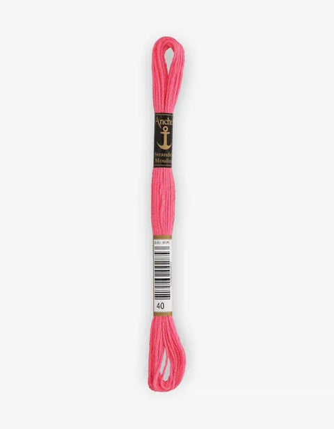 00040 Anchor Stranded Cotton Embroidery Thread – 8m Skein Anchor Stranded Cotton Embroidery Thread – 8m Skein | BalzarCrafts