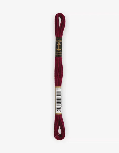 00070 Anchor Stranded Cotton Embroidery Thread – 8m Skein Anchor Stranded Cotton Embroidery Thread – 8m Skein | BalzarCrafts