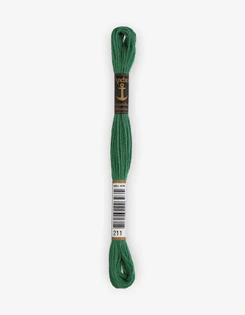 00211 Anchor Stranded Cotton Embroidery Thread – 8m Skein Anchor Stranded Cotton Embroidery Thread – 8m Skein | BalzarCrafts