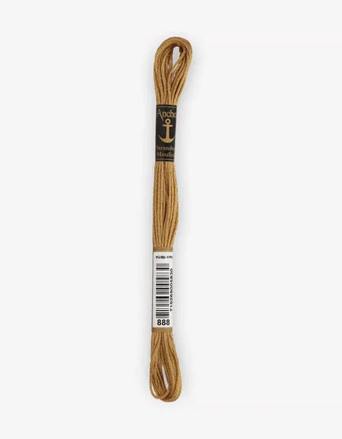 00888 Anchor Stranded Cotton Embroidery Thread – 8m Skein Anchor Stranded Cotton Embroidery Thread – 8m Skein | BalzarCrafts
