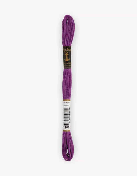 00100 Anchor Stranded Cotton Embroidery Thread – 8m Skein Anchor Stranded Cotton Embroidery Thread – 8m Skein | BalzarCrafts
