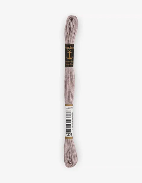 00232 Anchor Stranded Cotton Embroidery Thread – 8m Skein Anchor Stranded Cotton Embroidery Thread – 8m Skein | BalzarCrafts