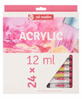Art Creation Acrylic Paint Set 24 x 12ml | Vibrant Acrylic Colors for Artists Art Creation Acrylic Paint Set 24 x 12ml | Vibrant Acrylic Colors for Artists