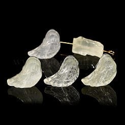 Balzar Crafts Store Natural Lemon Jade Beads, Wing, 10x18mm
