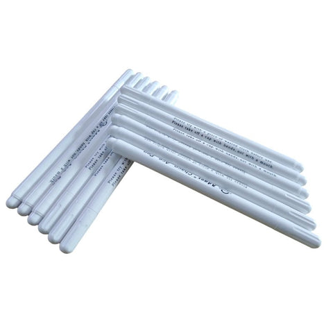 Balzar Crafts Store WHITE Marker Pen, Water-Soluble Fabric Pen – Multi-Color Sewing & Quilting Marking Tool (155mm)