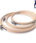 Bamboo Embroidery Hoops with Screw Closure Bamboo Embroidery Hoops with Screw Closure