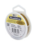Beadalon 19 Strand Beading Wire .012 Satin Gold 30ft Beadalon 19 Strand Beading Wire .012 Satin Gold 30ft