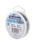 Beadalon 49 Strand Beading Wire .015 Bright 30ft Beadalon 49 Strand Beading Wire .015 Bright 30ft