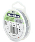 Beadalon 7 Strand Wire, Satin Silver Beadalon 7 Strand Wire, Satin Silver