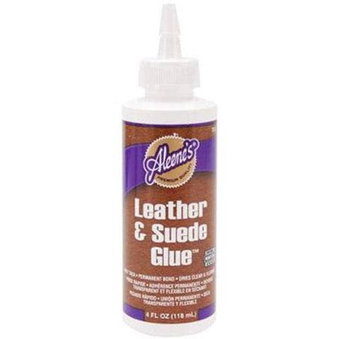 BeadsBalzar Beads & Crafts (AG15594) LEATHER & SUEDE GLUE 4 OZ (1 PC)