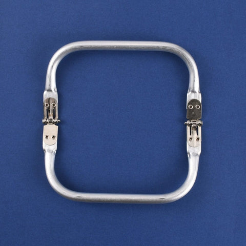 BeadsBalzar Beads & Crafts Aluminum Purse Frame, Purse Handle for Bag Sewing Craft, Platinum 162x88mm
