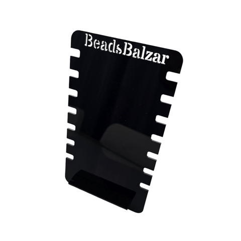 BeadsBalzar Beads & Crafts BRACELETS ONLY Custom Plexi Display Stands – 3mm Thick | Jewelry Holders for Bracelets