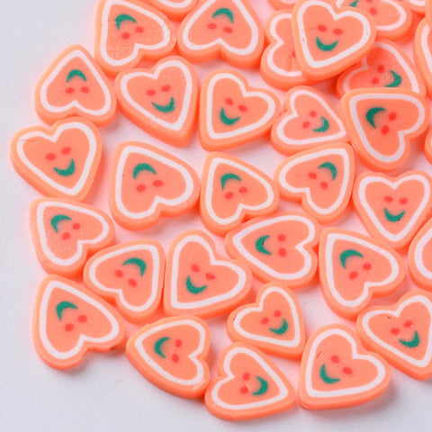 BeadsBalzar Beads & Crafts (CC9132-A) Polymer Clay Art Decoration Cabochons, 9~12mm (40 PCS)