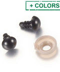BeadsBalzar Beads & Crafts Craft Plastic Doll Eyes Stuffed Toy Eyes, Safety Eyes