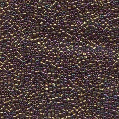 BeadsBalzar Beads & Crafts (DB0023-50G) MIYUKI DELICA 11/0 METALLIC LT.BRONZE IRIS (50 GMS)