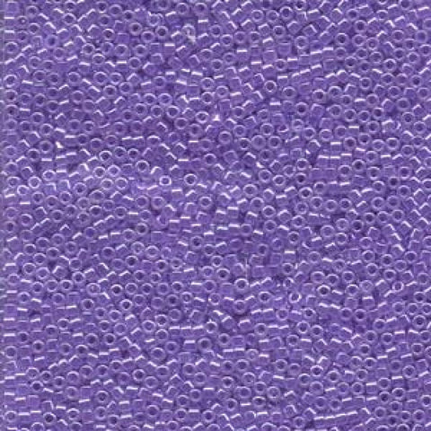 BeadsBalzar Beads & Crafts (DB0249-50G) Miyuki Delicas 11/0 Lined Crystal Purple (50 GMS)