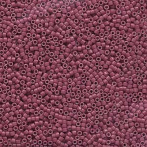 BeadsBalzar Beads & Crafts (DB1376-50G) MIYUKI DELICA 11/0 DYED OPAQUE WINE (50 GMS)