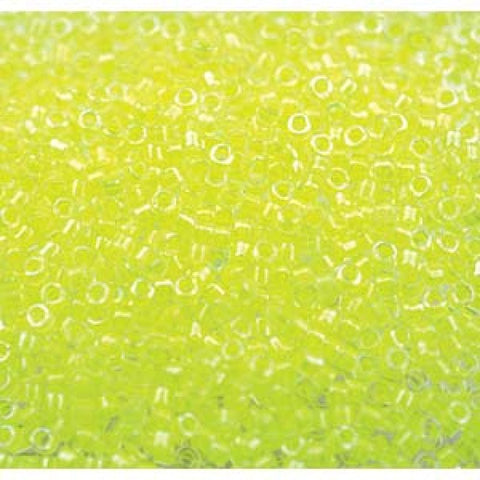 BeadsBalzar Beads & Crafts DB2031 Miyuki Delica 11/0 luminous lime aid (10g)