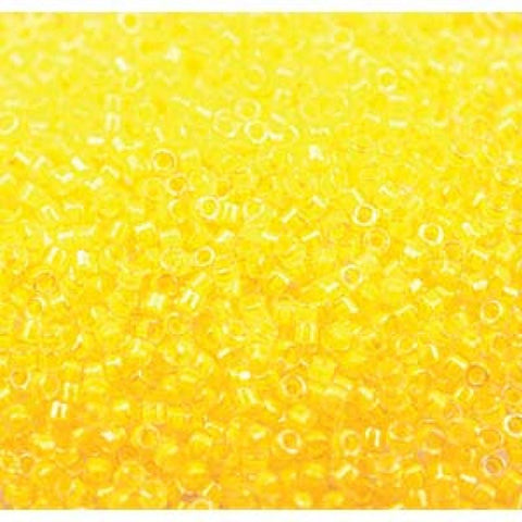 BeadsBalzar Beads & Crafts (DB2032-50G) MIYUKI DELICA 11/0 LUMINOUS SUN GLOW (50 GMS)