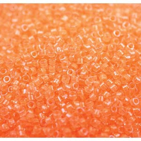 BeadsBalzar Beads & Crafts (DB2033-250G) DELICA 11/0 LUMINOUS CREAMSICLE (50 GMS)