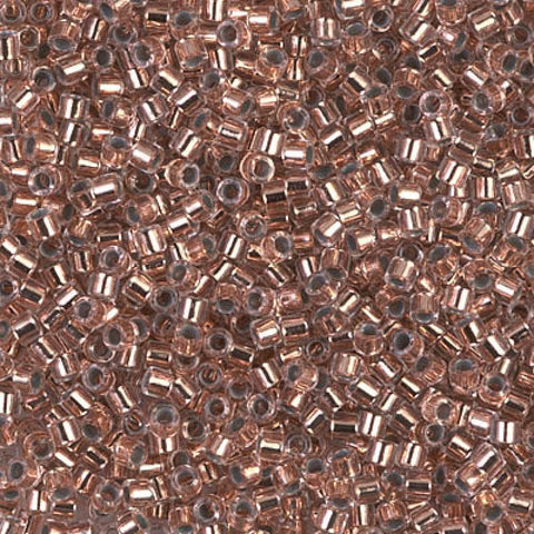 BeadsBalzar Beads & Crafts (DBM0037-50G) MIYUKI DELICA 10/0 COPPER LINED CRYSTAL (50 GMS)